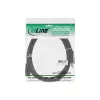 InLine USB 3.2 Gen.1 Cavo, da USB-A a Micro-USB B, 5 m, nero (35450)