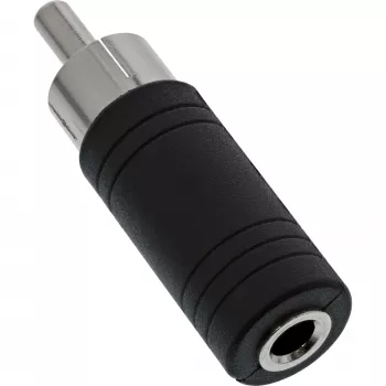 Adattatore audio InLine RCA maschio / 3,5 mm mono femmina 99325