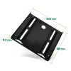 Staffa di montaggio InLine per HDD/SSD, da 2,5 pollici a 3,5 pollici, con viti, nero