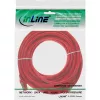 Cavo patch InLine S/FTP PiMF Cat.6 250MHz PVC rame rosso 40 m