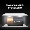Batteria monouso Duracell Plus C alcalina