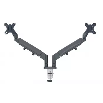 Supporto salvaspazio Leitz Ergo per doppio monitor, 9 kg, 43,2 cm (17