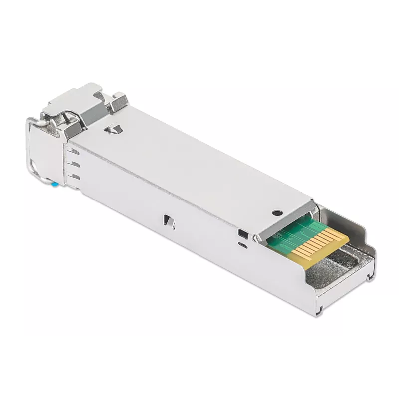 Intellinet 508735 modulo transceiver SFP Gigabit in fibra ottica 1000Base-LX, LC Duplex Single-Mode, 10 km, 1310 nm, compatibile con HPE J4859A