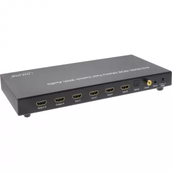 Matrice switch HDMI InLine, 4K2K, 4 ingressi su 2 uscite