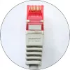 Cavo patch InLine S/FTP PiMF Cat.6 250MHz rame halogen free grigio 1 m
