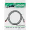 Cavo patch InLine S/FTP PiMF Cat.6 250MHz rame halogen free grigio 1 m