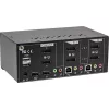 Switch KVM desktop InLine, 2 porte, doppio monitor DisplayPort 1.2, 4K, USB 2.0