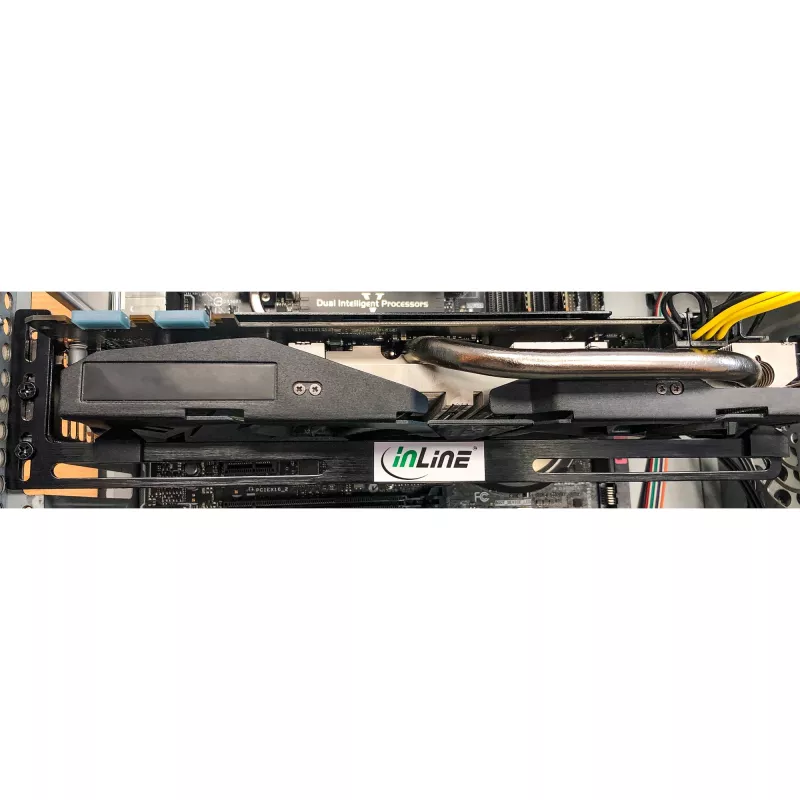 Supporto per scheda grafica GPU InLine 59955 nero