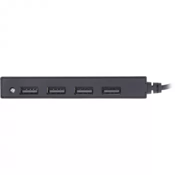 Hub USB 2.0 4 porte InLine, connettore maschio USB-A su 4x connettore femmina USB-A, cavo 15cm