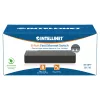 Switch Fast Ethernet 8 porte Intellinet formato desktop, plastica, IEEE 802.3az (Energy Efficient Ethernet), nero