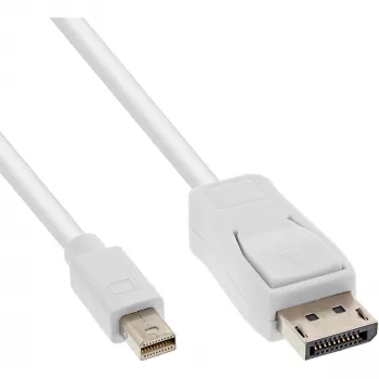 Cavo Mini DisplayPort su DisplayPort InLine bianco 1 m