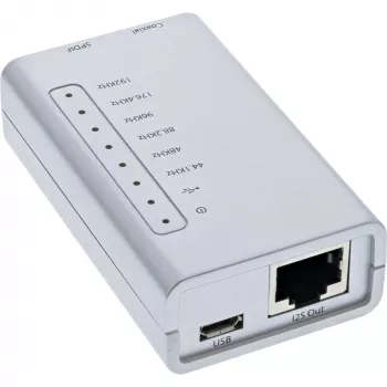 Adattatore audio USB HD InLine 33053I convertitore 24 Bit 192kHz digitale Coax/Toslink/I2S