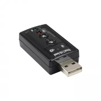 Scheda audio USB InLine 33051C con suono surround 7.1 virtuale