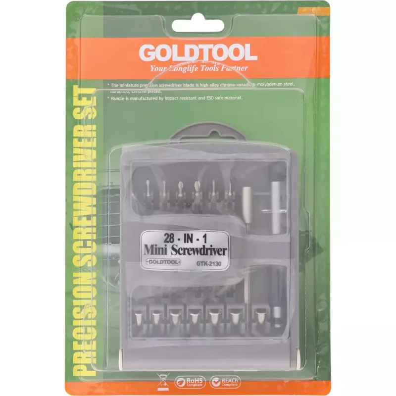 Set di cacciaviti di precisione InLine 43011 28 pezzi