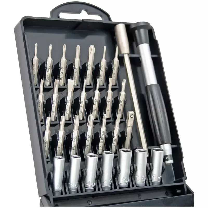 Set di cacciaviti di precisione InLine 43011 28 pezzi