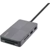 Lettore di schede InLine 66772F USB grigio