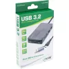 Lettore di schede InLine 66772F USB grigio