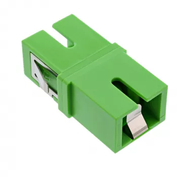 Adattatore in fibra ottica InLine 89992G Simplex SC/SC SM verde