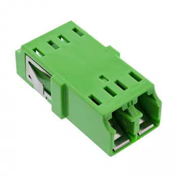 Adattatore in fibra ottica InLine 89989P LC/LC SM verde