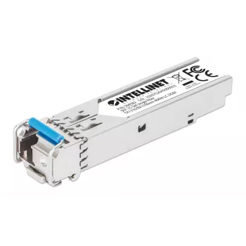 Modulo ricetrasmettitore ottico SFP Intellinet Gigabit Fiber WDM Bi-Directional 1000Base-BX-U LC 40 km