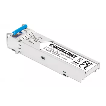 Modulo ricetrasmettitore ottico SFP Intellinet Gigabit Fiber WDM Bi-Directional 1000Base-BX-U LC 40 km