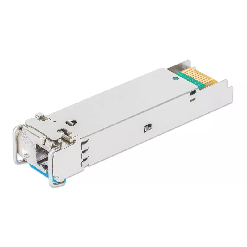 Modulo ricetrasmettitore ottico SFP Intellinet Gigabit Fiber WDM Bi-Directional 1000Base-BX-U LC 40 km