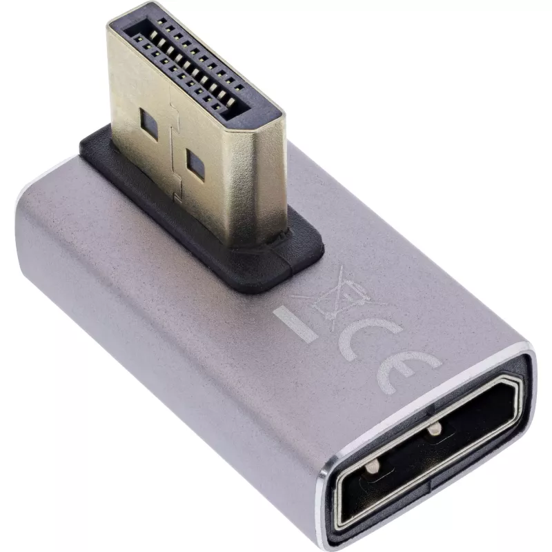 Switch DisplayPort InLine 17291I grigio nero placcato oro