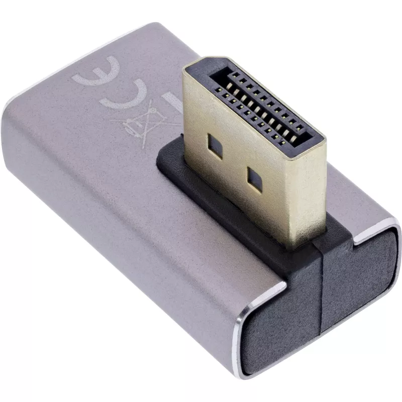 Switch DisplayPort InLine 17291I grigio nero placcato oro