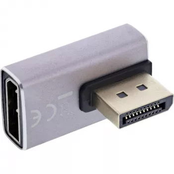 Cambia-sesso DisplayPort InLine 17291H grigio nero placcato oro
