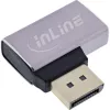 InLine 17291E cavo gender changer DisplayPort grigio, nero