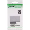 InLine 17291E cavo gender changer DisplayPort grigio, nero