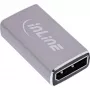 Gender changer DisplayPort InLine 17291A grigio placcato oro