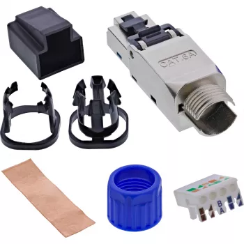 Cavo di rete InLine 76204D connettore RJ-45 / LSA dritto 8,5 mm