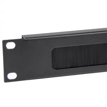 StarTech.com pannello di gestione cavi 1U high-density con spazzola, affidabile guida orizzontale in acciaio per cavi per data center