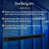 StarTech.com pannello di gestione cavi 1U high-density con spazzola, affidabile guida orizzontale in acciaio per cavi per data center