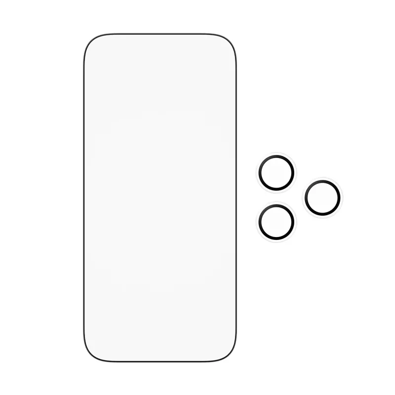 PanzerGlass bundle essenziale 2-in-1 iPhone 17 Pro antigraffio e antiurto