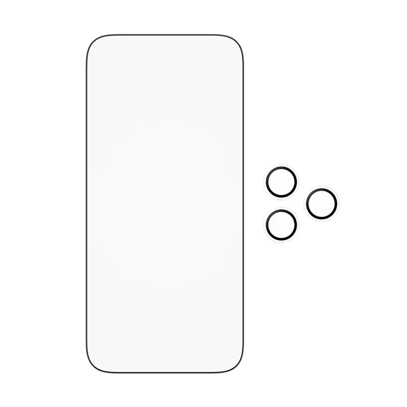 PanzerGlass bundle essenziale 2-in-1 iPhone 17 Pro Max antigraffio antiurto