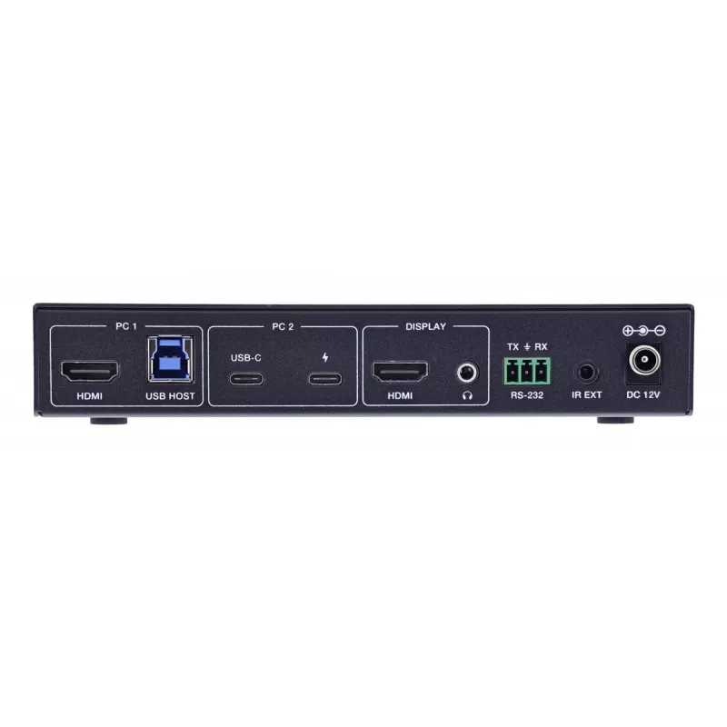 InLine 57885E Switch KVM, a 2 vie, HDMI e USB-C, 4K60Hz