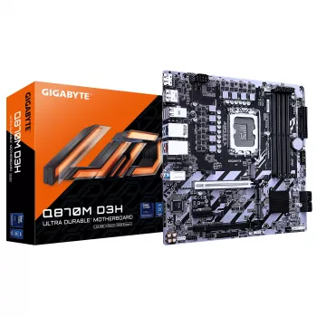 Scheda madre Gigabyte Q870M D3H Q870 LGA1700 Micro ATX