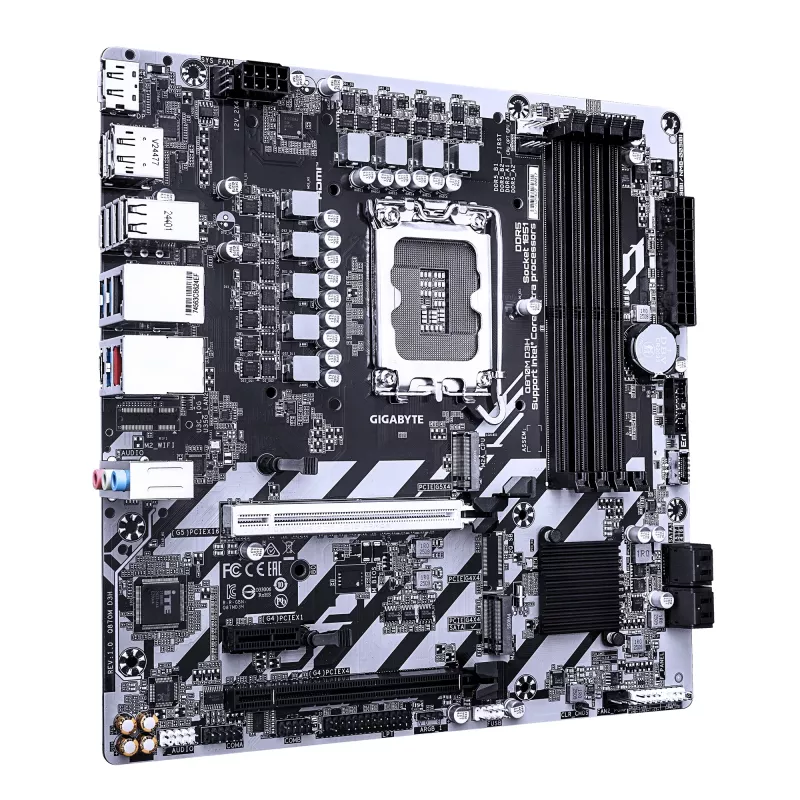 Gigabyte Q870M D3H Scheda madre, LGA1851, Micro ATX, Q870