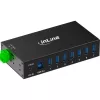 InLine 35396B hub interfaccia USB 3.2 Gen 1 (3.1 Gen 1) Type-B 5000 Mbit/s nero