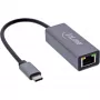 InLine 33380Q adattatore RJ-45 USB Type-C maschio 1 Gbit/s grigio