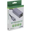 InLine 33380Q adattatore RJ-45 USB Type-C maschio 1 Gbit/s grigio