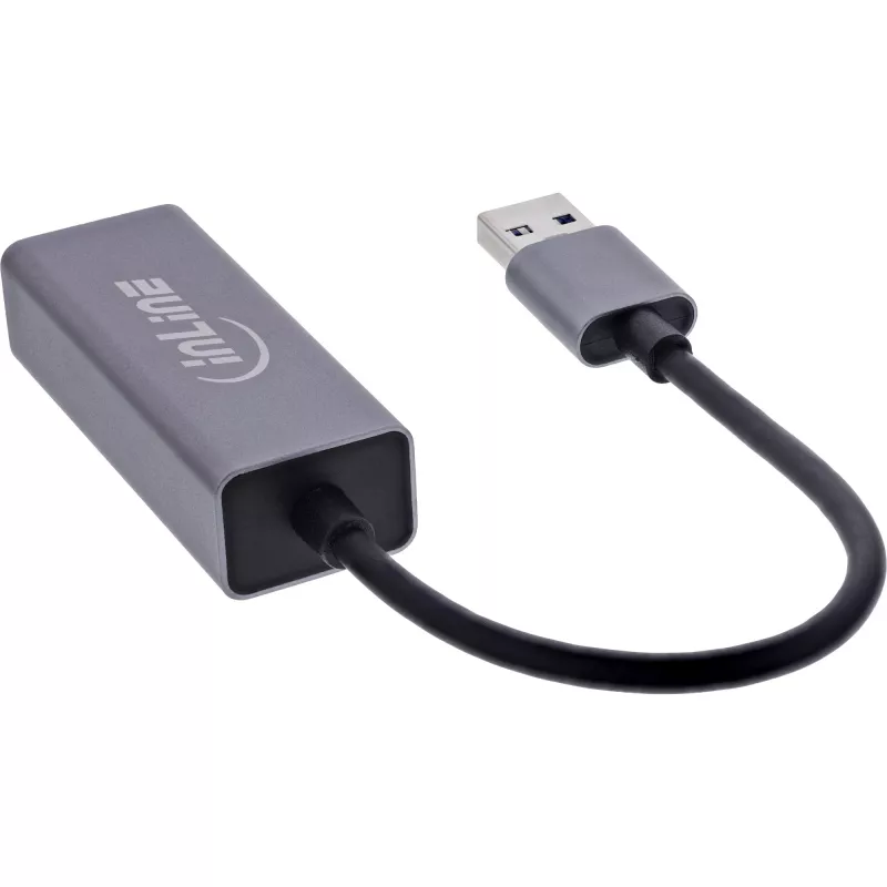 InLine 33380P schede/adattatori interfaccia RJ-45 USB Type-A maschio 1 Gbit/s