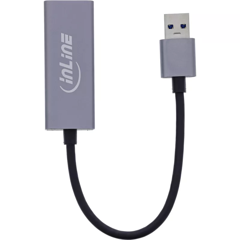 InLine 33380P schede/adattatori interfaccia RJ-45 USB Type-A maschio 1 Gbit/s