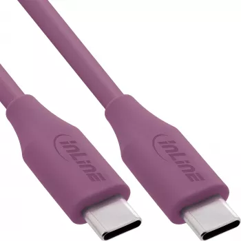 Cavo USB InLine 35892P USB 2.0 2 m USB-C viola