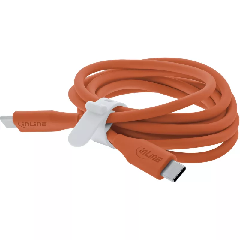 Cavo USB InLine 35892O 2 m USB-C arancione USB 2.0 0,48 Gbit/s