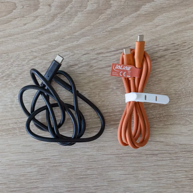 Cavo USB InLine 35892O 2 m USB-C arancione USB 2.0 0,48 Gbit/s