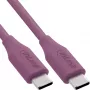 Cavo USB InLine 35895P USB 2.0 0,5 m USB-C viola