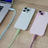 Cavo USB InLine 35895P USB 2.0 0,5 m USB-C viola